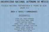ÁREA 4: Artes y Humanidades. GRUPO 513 ENP 9 UNAM