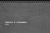 TeóRico 4 (Resumen)