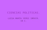 Ciencias politicas