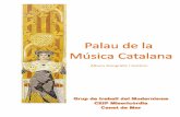 Album fotografic i historic EL PALAU DE LA MÚSICA CATALANA