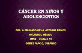 Cancer esn niños y adolescent