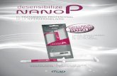 Folder Comercial_Espanhol. Desensibilize NanoP. Pasta Desensibilizante y Remineralizante.