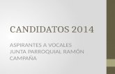 Candidatos 2014 Ramon Campaña