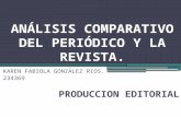 ANÁLISIS COMPARATIVO DEL PERIÓDICO Y LA REVISTA.