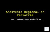 Anestesia Regional pediatrica Calvo A