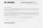 Carta de recomendacion INE