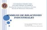 Modelos de Relaciones Industriales