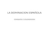La dominación española