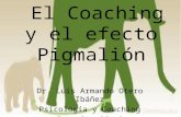 Ell coaching y el efecto pigmalión