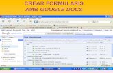 Crear un formulari amb google docs