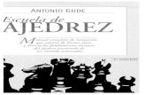 Gude 0, escuela de ajedrez, manual completo de iniciación   gude, a - 1998, 8ª ed 2007