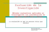Gonzalez m evaluación de proyectos de investigación031012