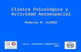 Alonso clínica  psicológica y actividad aeroespacial 2013