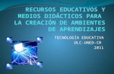TECNOLOGÍA EDUCATIVA 2011