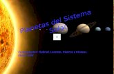Planetas del sistema solar (14 m)