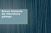 Breve historia da literatura galega