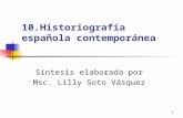 Historiografia española contemporanea