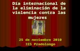 Dia contra la violencia 25 noviembre