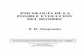 Ouspensky  psicoloogía de la posible evolución del hombre