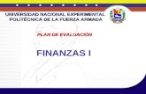 Finanzas i.  plan de evaluación unefa 23 mayo de 2011
