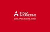 MASA. Presentación para empresa de marketing y comunicación