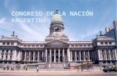 Congreso de la nación argentina: Senadores y Diputados y su Sede