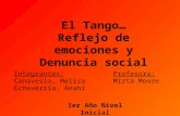 Análisis del tango