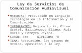 Adecuación LSCA-Mujica, Oliva, Barrionuevo, Ruiz, Pereyra