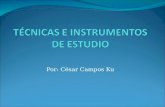 TéCnicas E Instrumentos De Estudio