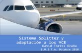 Sistema Splitter y adaptación a los VCE