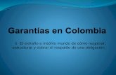 Garantías en Colombia. 2014-2015