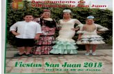 Programación Fiestas en Honor a San Juan Bautista. Villanueva de San Juan