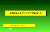 Eremu elektrikoa( Fisika BATX2)