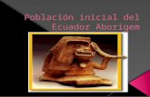 Población inicial del ecuador aborigem