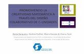 SEIEM XVIII - PROMOVIENDO LA CREATIVIDAD MATEMÁTICA A TRAVÉS DEL DISEÑO COLABORATIVO DE C-UNIDADES