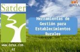 Herramientas de Gestión para Empresas Rurales (SATDER - Belaustegui & Ramayon)