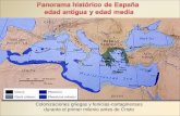 Panorama histórico España edad antigua y media