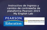 Instructivo ingreso plataforma pearson