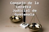 Bosquejo Perfil Juez -Guatemala
