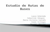 Estudio de rutas de buses