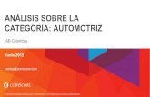 Análisis del sector automotriz colombiano en canales digtales