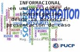 Alfabetización informacional en universidades de investigación desde la docencia: presentación de caso