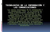 Tecnologías de la información y las comunicaciones
