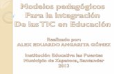 Presentación modelos pedagógicos y TIC