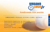 Urbano Lugo Jr...........Sembrando Una PasióN En Comunidades,Clubes Y Colegios