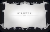 Diabetes tipo I y tipo II