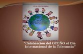Fiesta del Otoño el Día Internacional de la Tolerancia