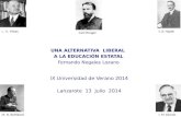 Fernando Nogales - Una alternativa liberal a la educación estatal