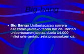 Maria Big Bang