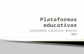 Plataformas educativas por jeraldine murcia